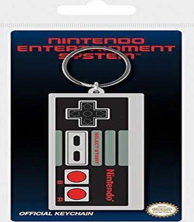 Nintendo - Nintendo (NES Controller) Rubber Keychain (RK38706C)