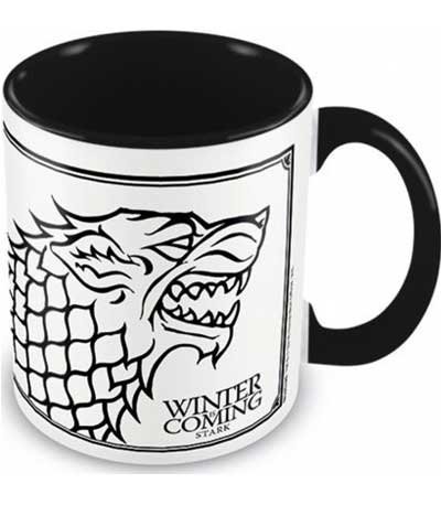 Game of Thrones - Game Of Thrones (Stark) Coloured Inner Mug (MGC25193)