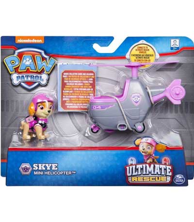 Spin Master Paw Patrol Ultimate Rescue Mini Οχήματα Διάσωσης - 6 Σχέδια (20101479)