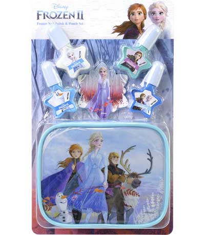 Markwins Disney Princess Frozen II Nail Polish & Pouch Set (1599006E)