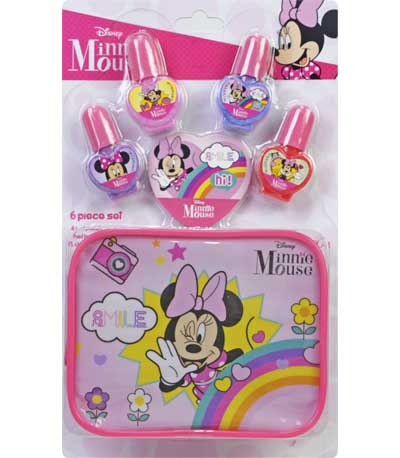 Markwins Minnie Mouse Nail Polish & Pouch Set (1599042E)