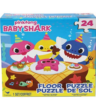 Spin Master: Pinkfong Baby Shark -Puzzle 24τεμ  (6054915)
