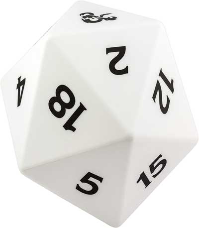 Paladone Products Dungeons & Dragons - D20 Dice Multi Color Light - PP6639DD