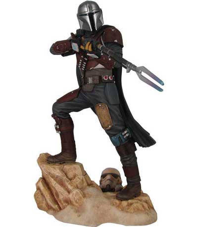 Diamond Star Wars Premier Collection The Mandalorian MK1 30cm Statue (APR202642)