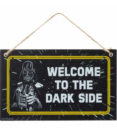 Funko Star Wars Welcome To The Dark Side Διακοσμητικό Κρεμαστό Πόρτας (UT-SW06420)