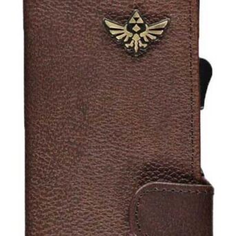 Difuzed Legend of Zelda Click Wallet Triforce Brown (MW618082ZEL)