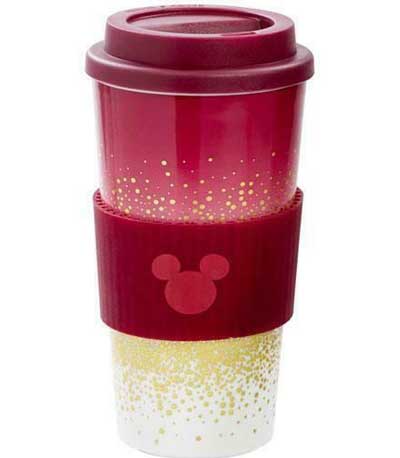 Funko Mickey Berry: Plastic Lidded Mug: Berry Glitter (UT-DI06363)