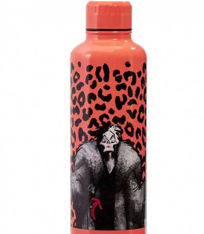 Funko Disney Villains: Metal Water Bottle: Cruella de Vil (UT-DI06542)