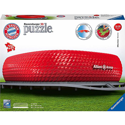 Ravensburger 3D Puzzle: Bayern Munich Allianz Arena (216 pcs) (12526)