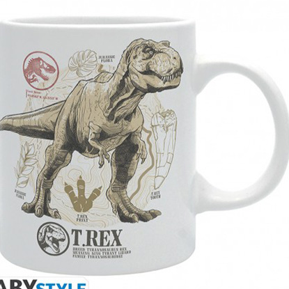 ABYstyle JURASSIC WORLD - paleontology - Ceramic Mug 320 ml ABYMUGA114