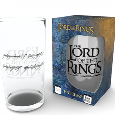 ABYstyle LORD OF THE RINGS - Ring - XXL Glass 400ml (GLB0023)