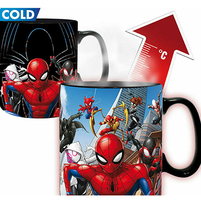 ABYstyle MARVEL - Multiverse Spider-Man Mug Heat Change 460ml
