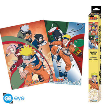 ABYstyle Αφίσα Naruto - Naruto vs Sasuke Set 2 posters '52x38' (ABYDCO776)