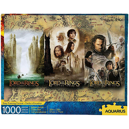 Aquarius LORD OF THE RINGS - Puzzle Triptych 1000P