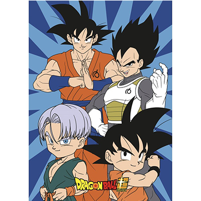 AyMax DRAGON BALL Z Κουβέρτα - Polar  Plaid 100% Microfiber - 70x140cm
