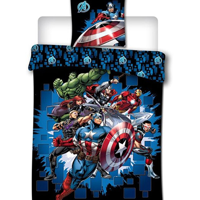 AyMax MARVEL Παπλωματοθηκη - Avengers - 140x200cm - '100% microfiber'