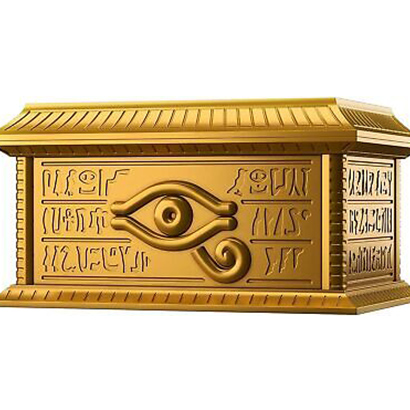 Bandai Model Kit YU-GI-OH! - Gold Sarcophagus for Millennium Puzzle