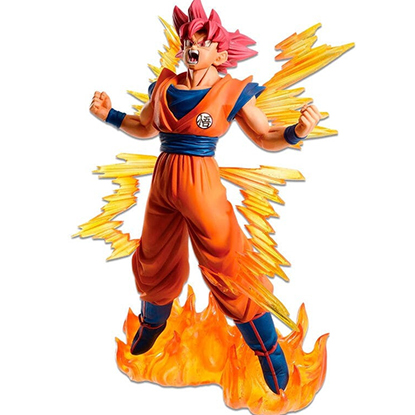 Banpresto DRAGON BALL SUPER - Super Saiyan God Goku - Ichibansho 20cm Figure (17234)