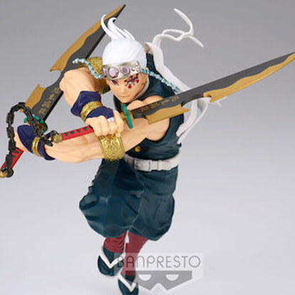 Banpresto Φιγούρα Demon Slayer Kimetsu no Yaiba - Kimetsu Vibration Stars Tengen Uzui Figure 13cm (18636)