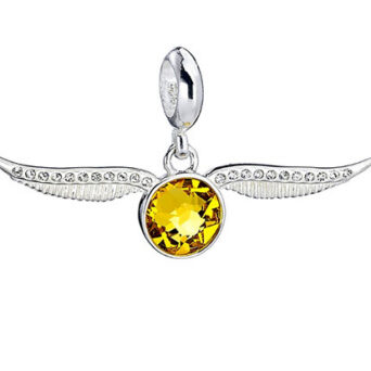 Carat Κλιπ HARRY POTTER - Golden Snitch - Crystals Clip on Charm for Bracelet (BHPSC004-SC)