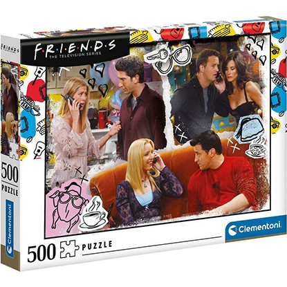 Clementoni FRIENDS - On The Phone - Puzzle 500P (35090)