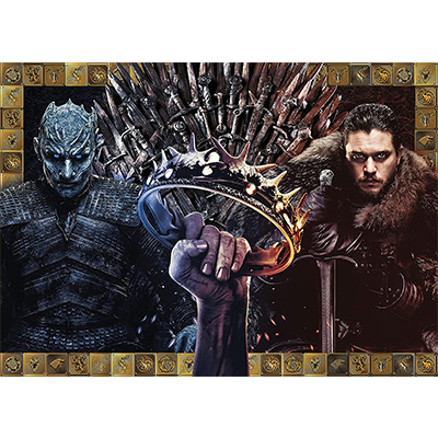 Clementoni GAMES OF THRONES - Puzzle 1000P 69 x 50 cm (39652)