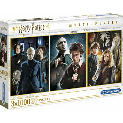 Clementoni HARRY POTTER - Pack of 3 puzzles 1000P (61884)