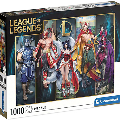 Clementoni LEAGUE OF LEGENDS - Puzzle 1000P 69 x 50 cm (39680)