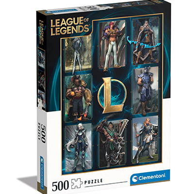 Clementoni LEAGUE OF LEGENDS - Puzzle 500P 49x36cm