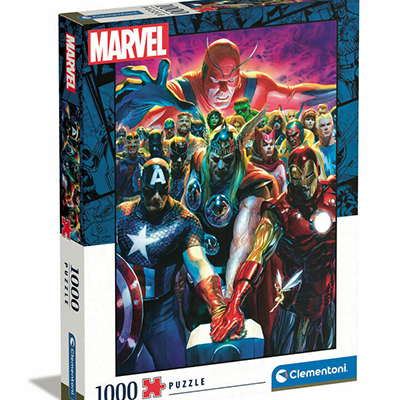 Clementoni MARVEL AVENGERS - Puzzle 1000P 69 x 50 cm (39672)