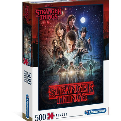 Clementoni STRANGER THINGS - Puzzle 500P 49x36cm