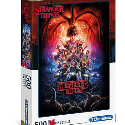 Clementoni STRANGER THINGS - Puzzle 500P 49x36cm (1220-35087)