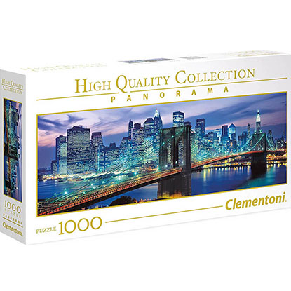 Clementoni Πάζλ NEW YORK BROOKLYN BRIDGE - Puzzle 1000P (39434)
