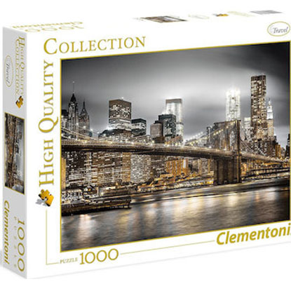 Clementoni Πάζλ NEW YORK SKYLINE - Puzzle 1000P (39366)