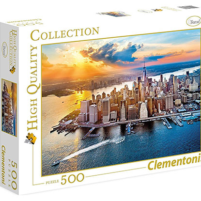 Clementoni Πάζλ NEW YORK SKYLINE - Puzzle 500P (35038)