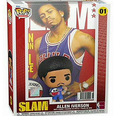 Funko POP! NBA Covers: SLAM - Allen Iverson #01
