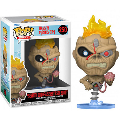 Funko Pop! Rocks: Iron Maiden - Seventh Son of a Seventh Son Eddie #250 Vinyl Figure