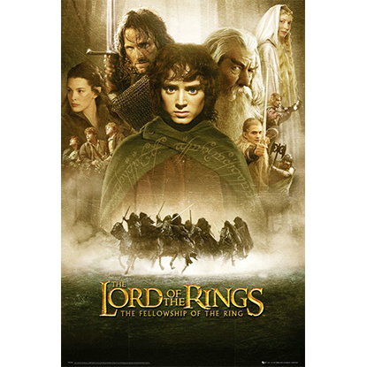 GB Eye LORD OF THE RINGS - Maxi Poster 61X91 - Fellowship of The Ring