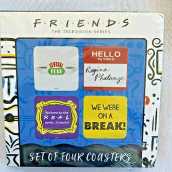 HMB FRIENDS - Set of 4 coasters - Quotes