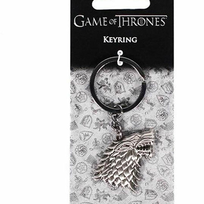 HMB Μπρελόκ GAME OF THRONES Sculpted Metal Keyring - Stark