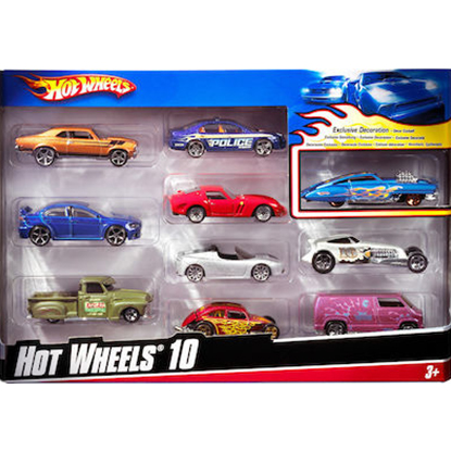 HOT WHEELS - ΑΥΤΟΚΙΝΗΤΑΚΙΑ ΣΕΤ ΤΩΝ 10 RANDOM (54886)