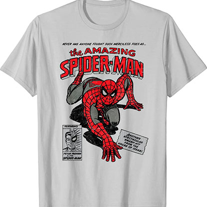 H.O Μπλούζα SPIDER-MAN - Comic Book - T-Shirt (S)