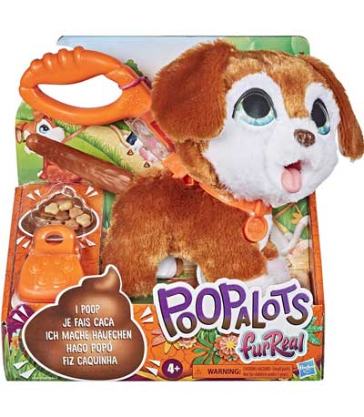 Hasbro Furreal Poopalots Big Wags Καφέ (E8945)