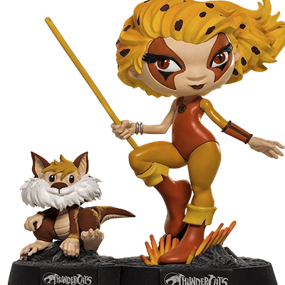 Iron Studio THUNDERCATS - Figure Mini Co. PVC Cheetara & Snarf - 13cm
