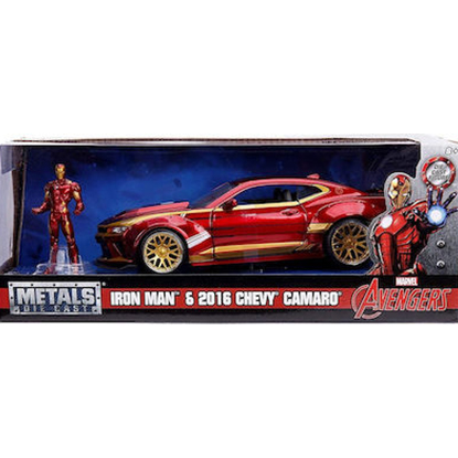 Jada Toys MARVEL - Iron Man 2016 Chevy Camaro SS - 1:24 (253225003)