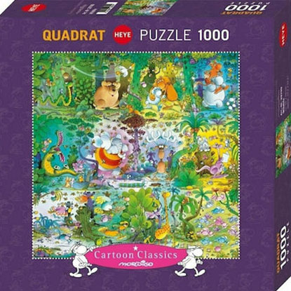 Heye Mordillo Puzzle Cartoon: Wildlife 2D 1000pcs (29799)SKY4311)