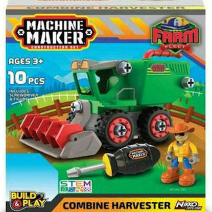 NIKKO Mashine Maker Farm Vehicles Combine Harvester (40070/40072)
