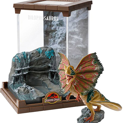 Noble Collection JURASSIC PARK - Dilophosaurus - Figure Creature 18cm