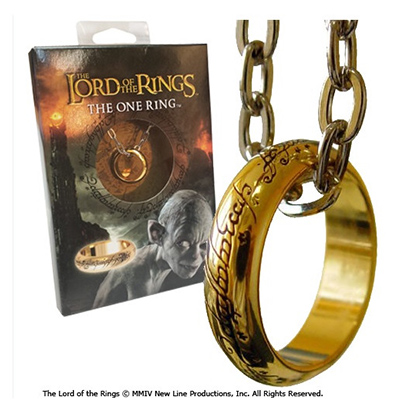 Noble Collection LORD OF THE RINGS Επιχρυσο - The One Ring - Replica / Blister