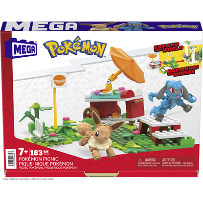 POKEMON Συναρμολογουμενα Τουβλακια - Pokemon Picnic - Building Game Mega Construx